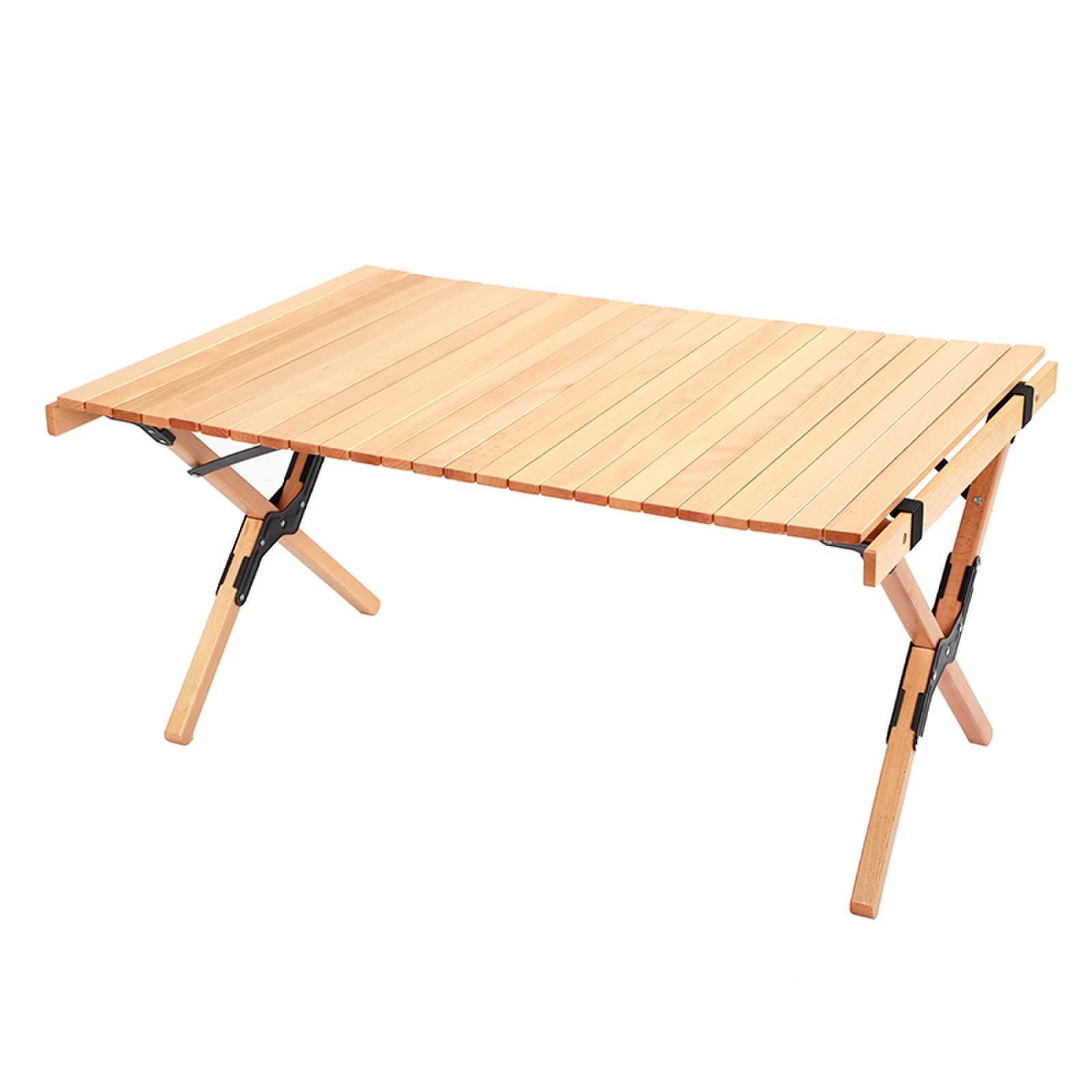 Portable Folding Wooden Egg Roll Table
