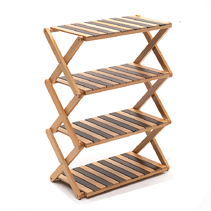 Wood storage shelf Outdoor folding table Multifunction