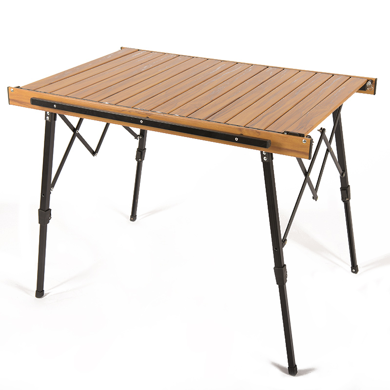 Imitation Wood Grain Lift Folding Table