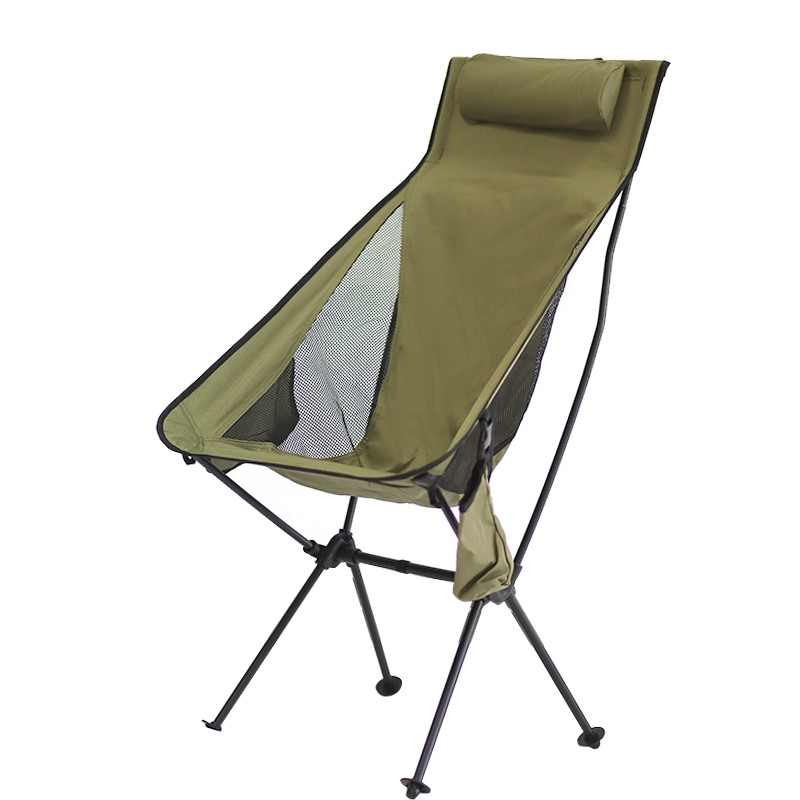 Adjustable Seat Aluminum Folding Camping Chair