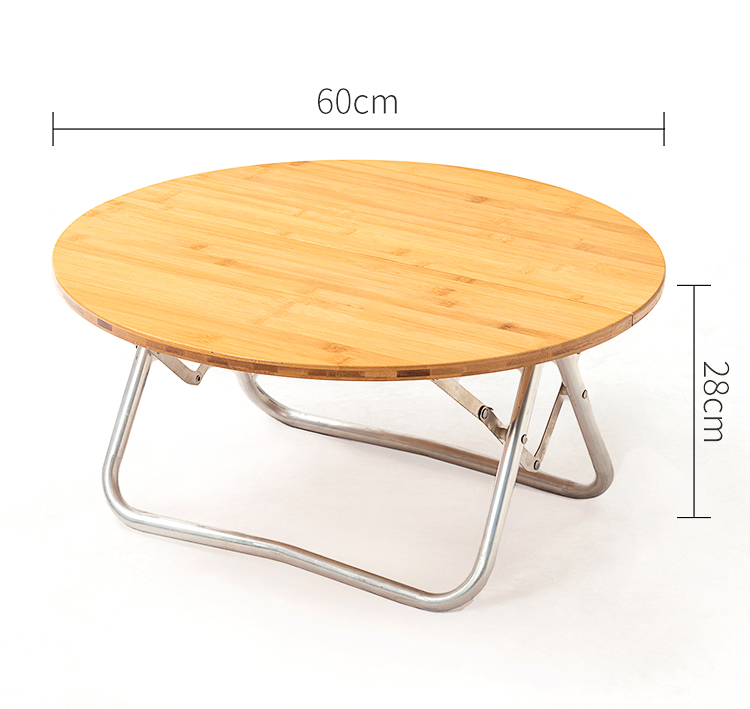 round folding table 