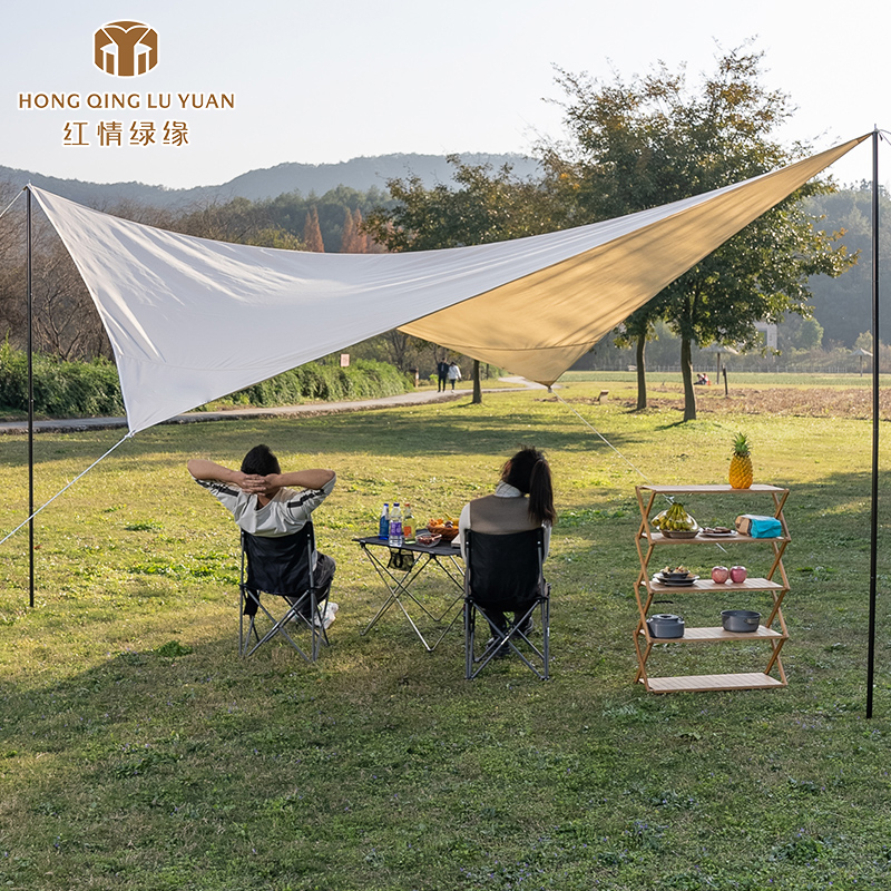 Outdoor butterfly awning canopy